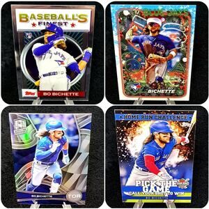 Bo Bichette Topps Finest RC and Inserts Toronto Blue Jays